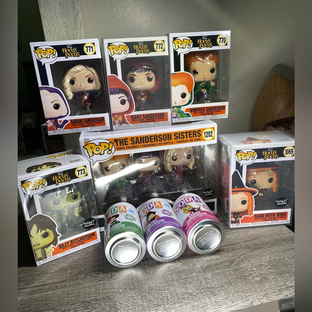 FUNKO POP! HOCUS POCUS SANDERSON SISTERS FUNKO POPS BUNDLE!